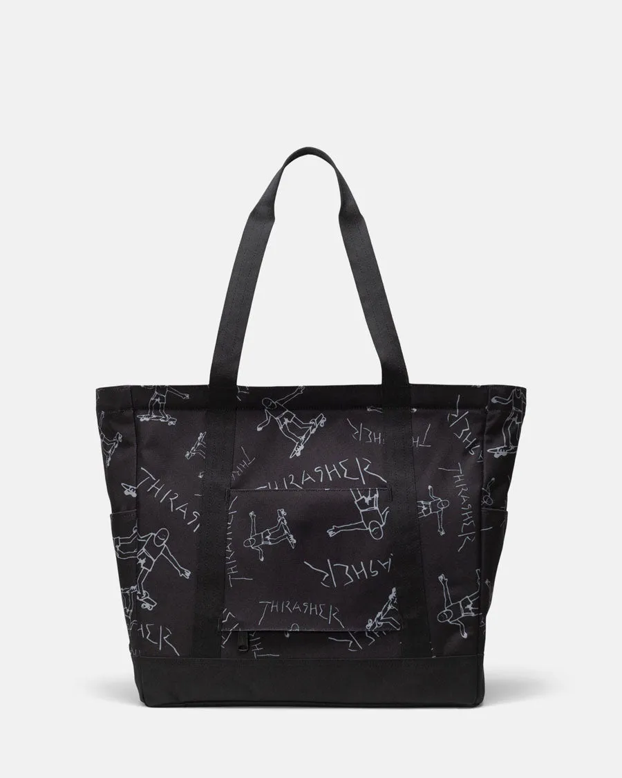 Thrasher Gonz Herschel Heritage™ Tote (BLACK) sold by Thrasher product image thumbnail 3