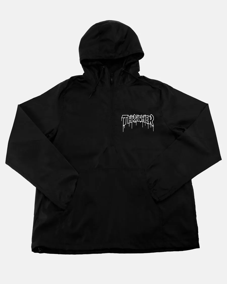 ONE-LINER - ANORAK - BLACK sold by Thrasher