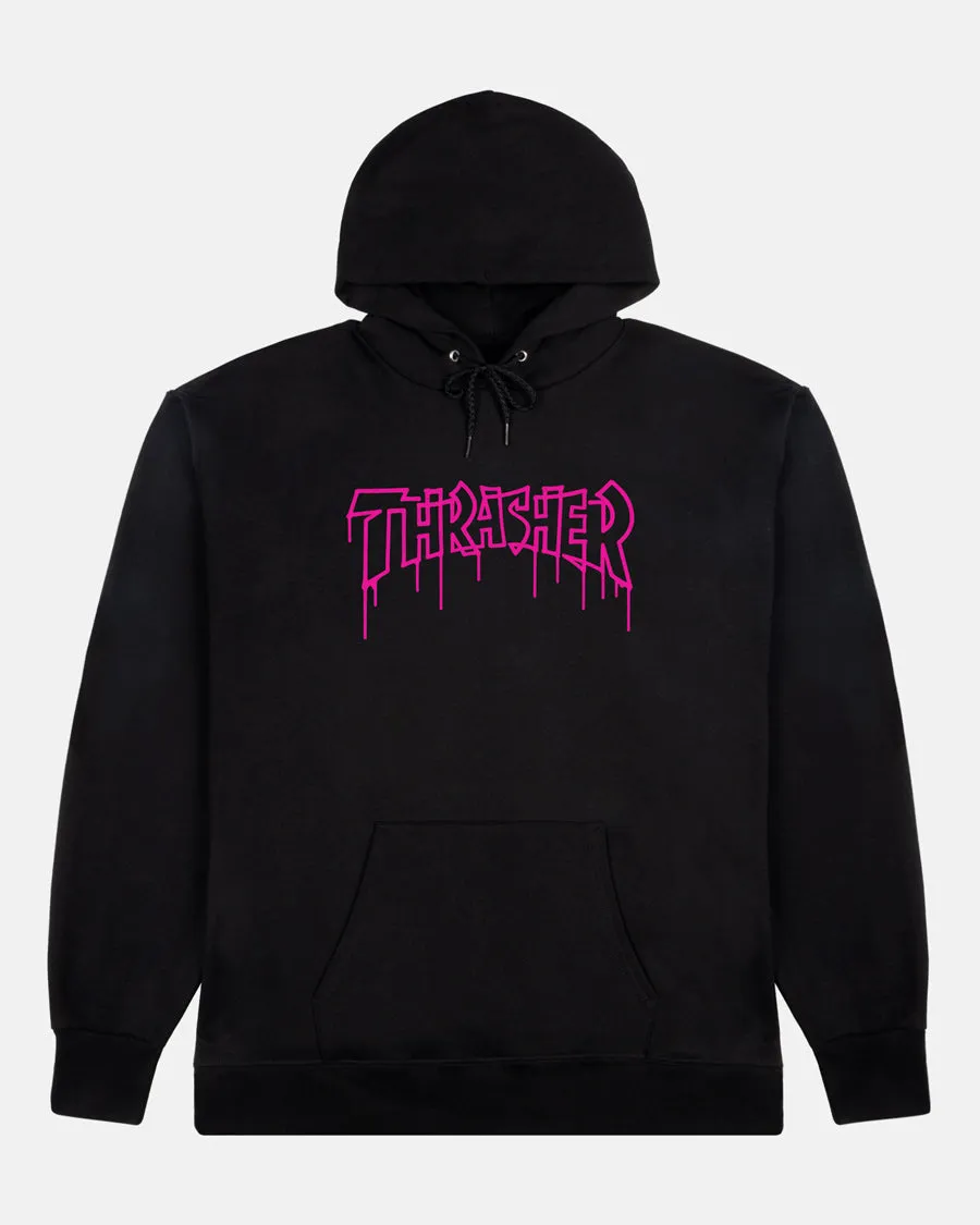 ONE-LINER - HOODIE - BLACK sold by Thrasher