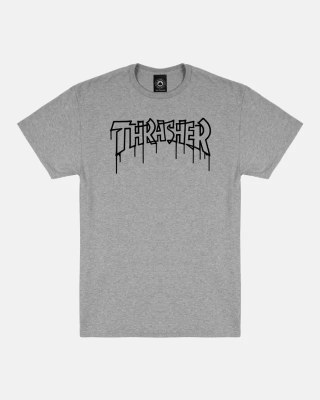 ONE-LINER - T-SHIRT - SPORT GREY sold by Thrasher