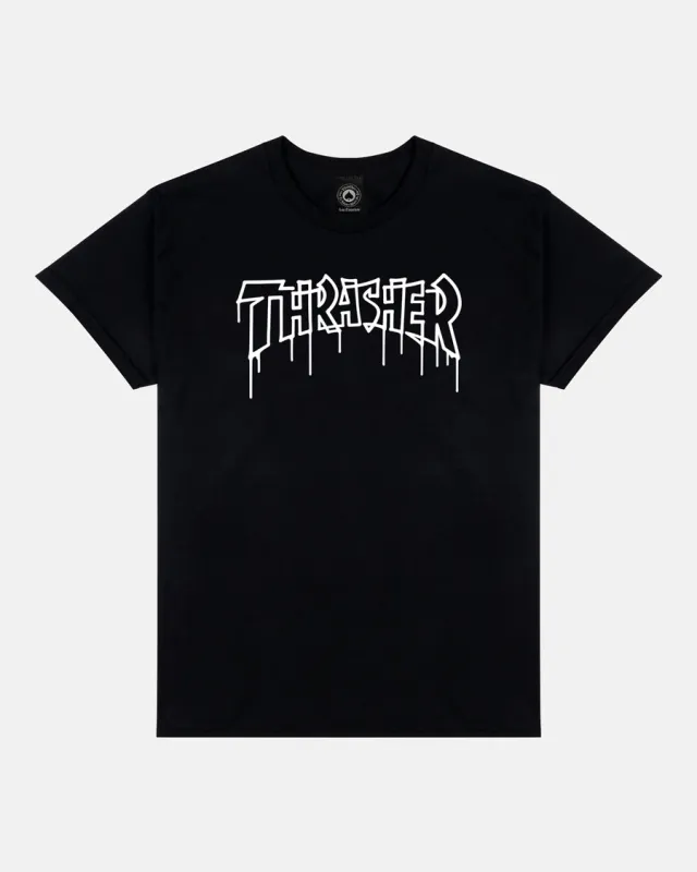 ONE-LINER - T-SHIRT - BLACK sold by Thrasher