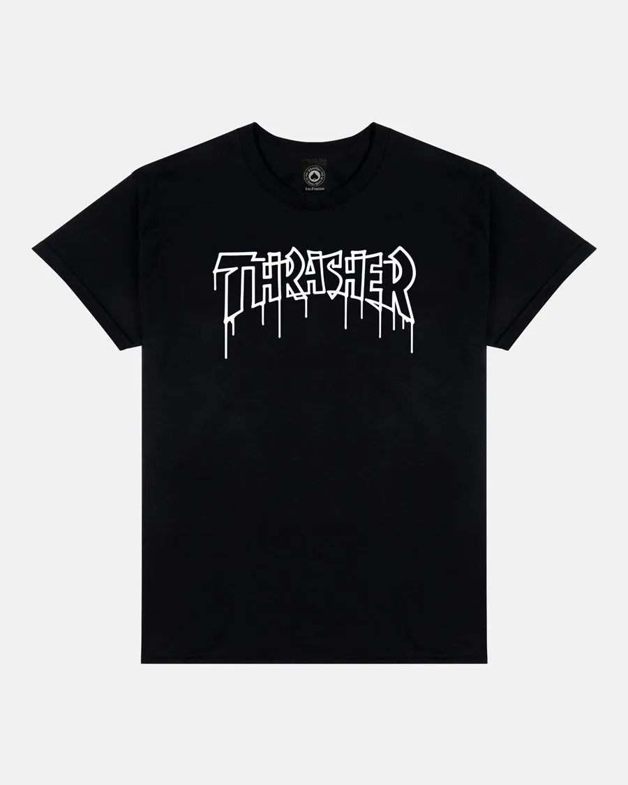 ONE-LINER - T-SHIRT - BLACK sold by Thrasher
