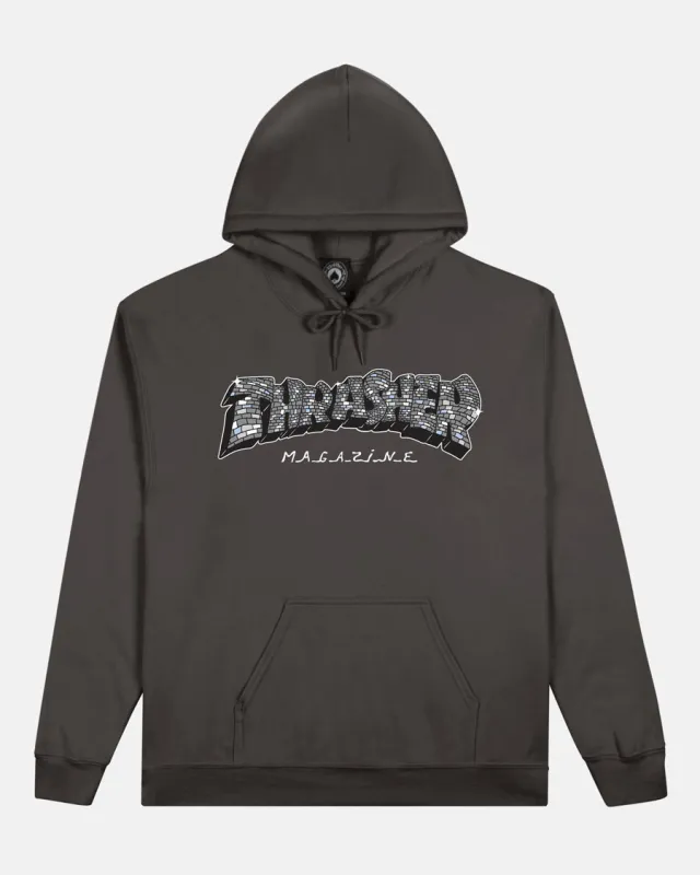 DISCO BY SPANKY - HOODIE - CHARCOAL sold by Thrasher