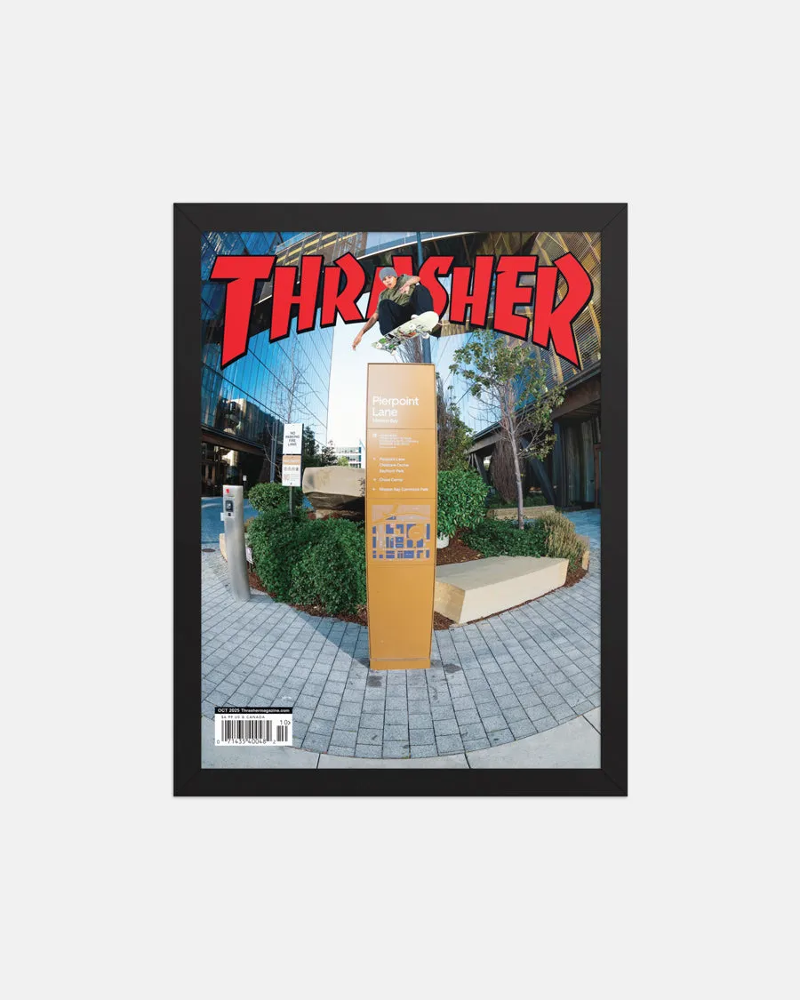 OCTOBER 2025 COVER - FRAMED POSTER sold by Thrasher product image thumbnail 2