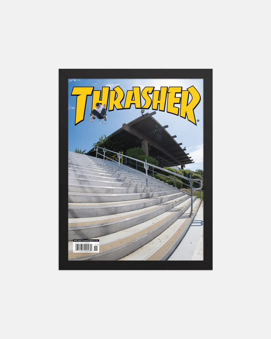 NOVEMBER 2025 COVER - FRAMED POSTER sold by Thrasher product image thumbnail 2