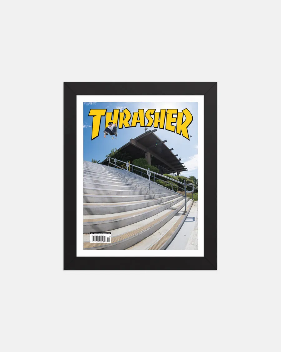 NOVEMBER 2025 COVER - FRAMED POSTER sold by Thrasher product image thumbnail 3