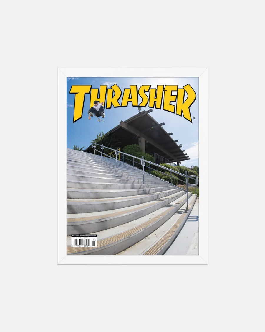 NOVEMBER 2025 COVER - FRAMED POSTER sold by Thrasher product image thumbnail 5