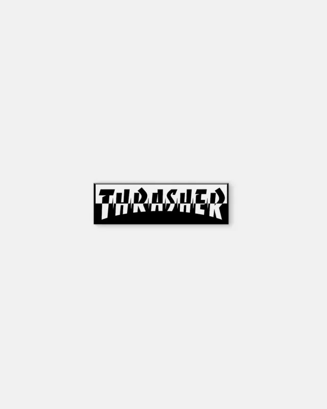 MIXTAPE - LAPEL PIN - BLACK/WHITE sold by Thrasher