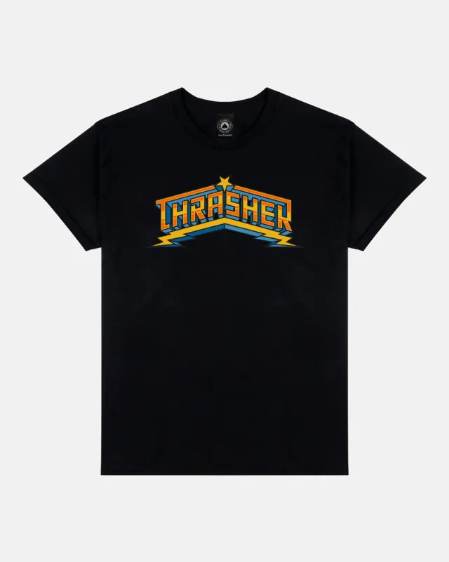 LUCHADORA - T-SHIRT - BLACK sold by Thrasher