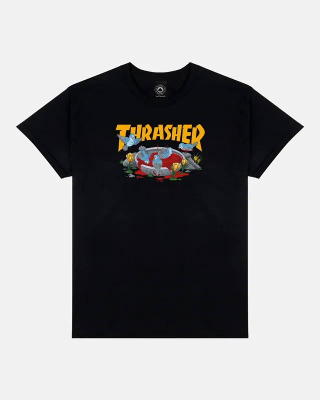 BLOOD BATH - T-SHIRT - BLACK sold by Thrasher