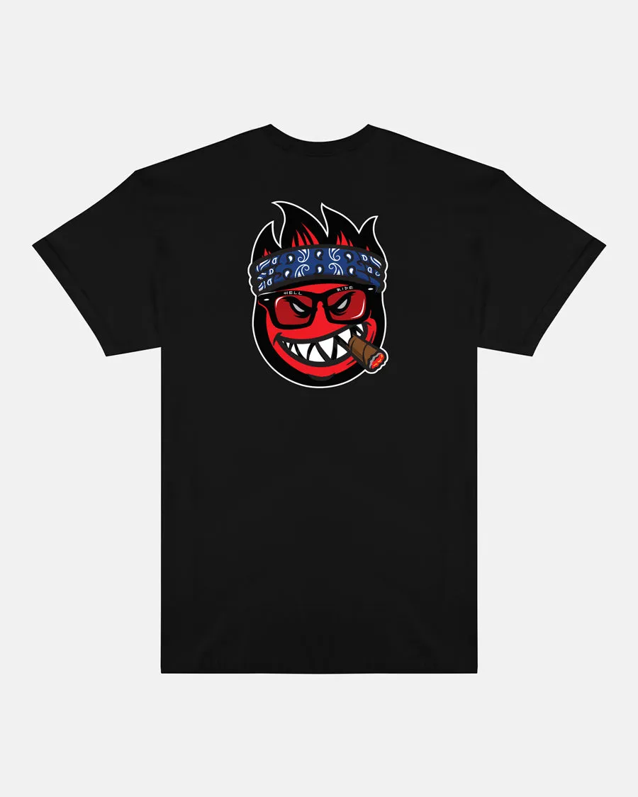 THRASHER X SPITFIRE - BIG HEAD JAKE - T-SHIRT - BLACK sold by Thrasher product image thumbnail 2