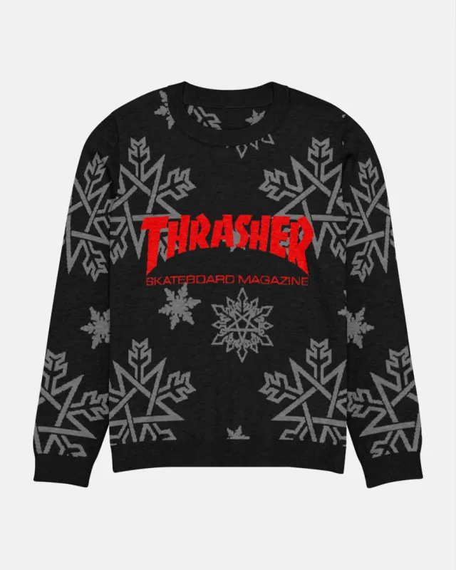 Thrasher Knitted Crewneck Sweater made by Thrasher