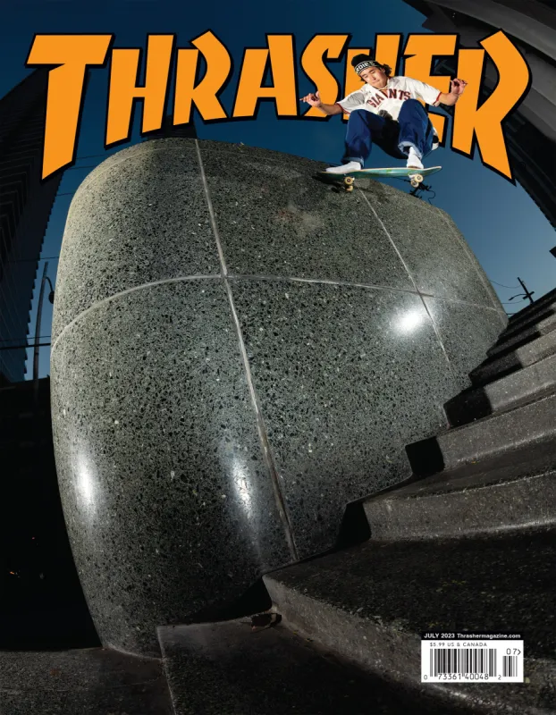 Thrasher Magazine July 2023 sold by Thrasher