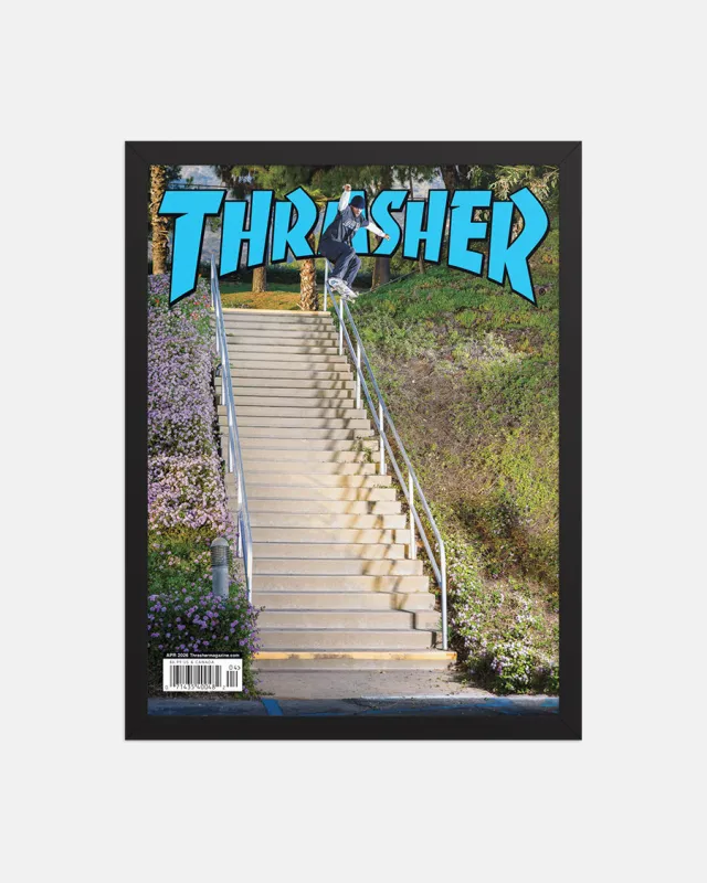 APRIL 2026 FRAMED POSTER sold by Thrasher