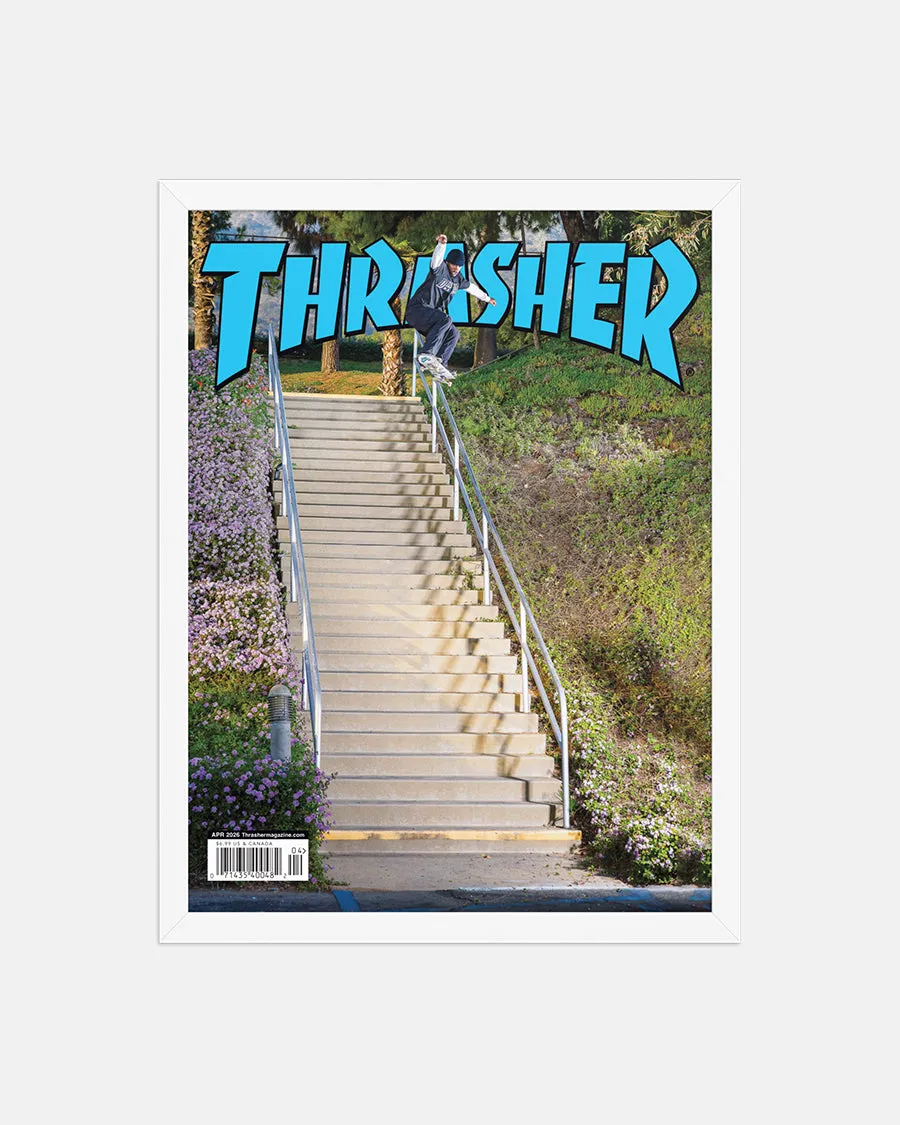 APRIL 2026 FRAMED POSTER sold by Thrasher product image thumbnail 4