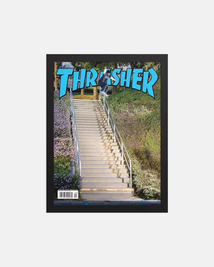 APRIL 2026 FRAMED POSTER sold by Thrasher product image thumbnail 2