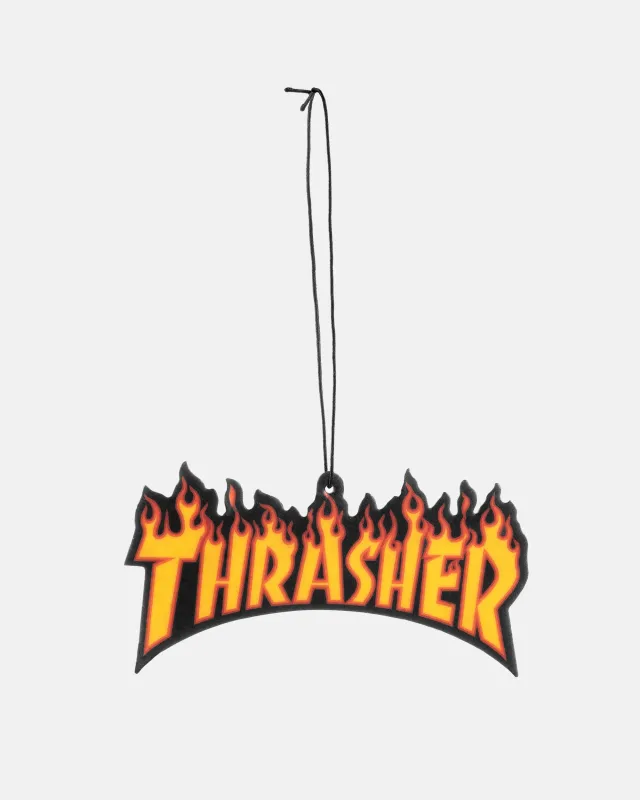 Flame Logo Air Freshener made by Thrasher