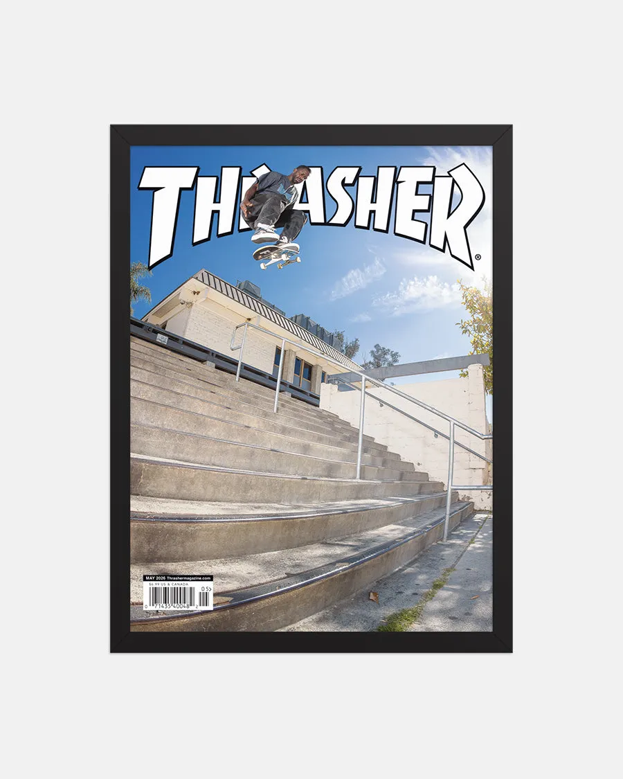 MAY 2026 FRAMED POSTER sold by Thrasher