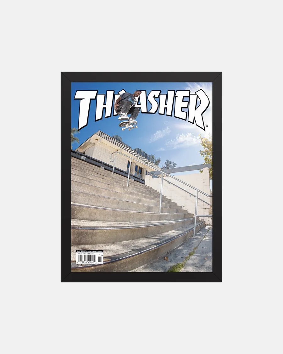 MAY 2026 FRAMED POSTER sold by Thrasher product image thumbnail 2