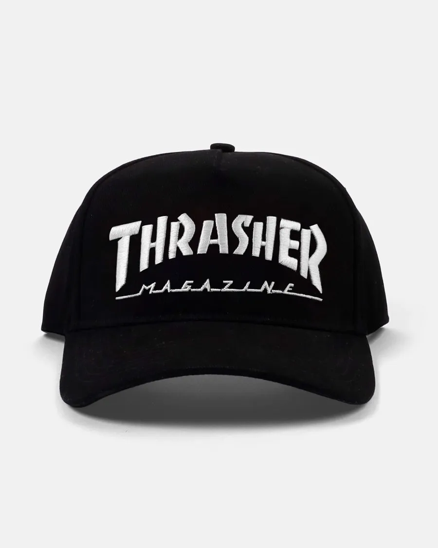 MAG LOGO BALL CAP - BLACK sold by Thrasher