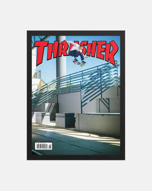 JUNE 2026 FRAMED POSTER made by Thrasher