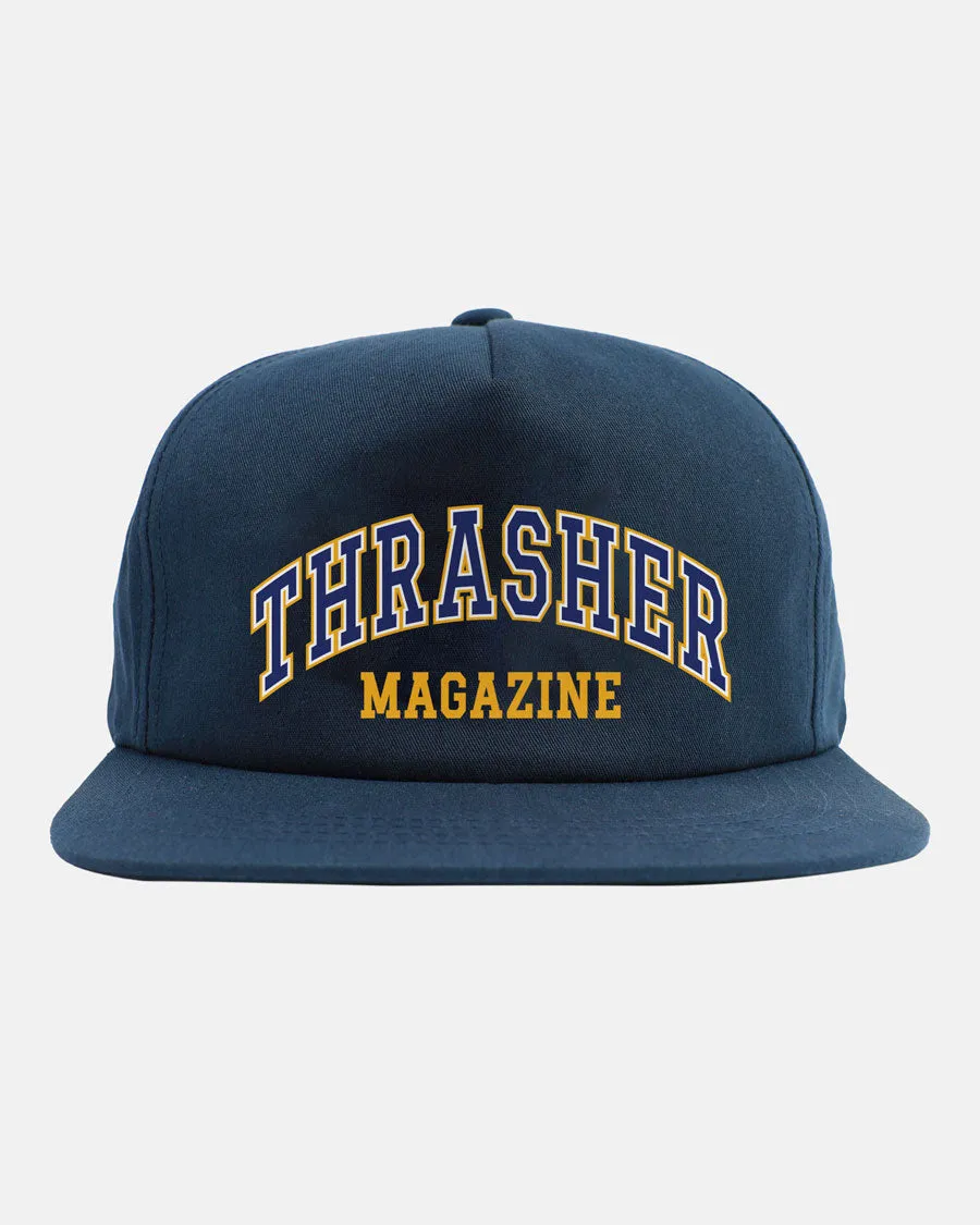 DROPOUT SNAPBACK - NAVY sold by Thrasher