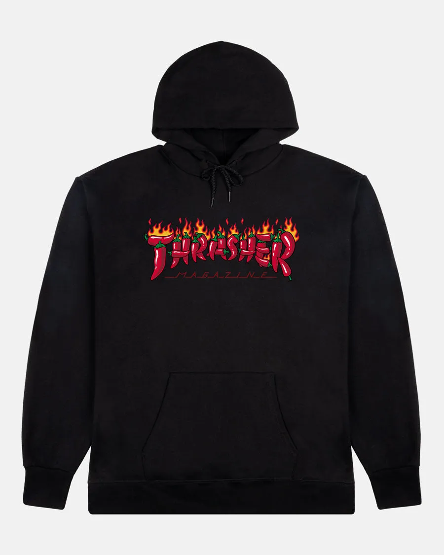 FUEGO HOODIE - BLACK sold by Thrasher