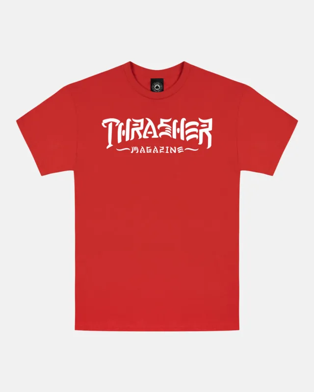 THRASH & DESTROY T-SHIRT - RED made by Thrasher