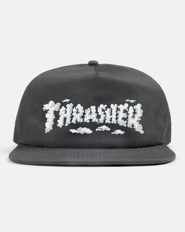 CLOUDS BY SPANKY SNAPBACK - CHARCOAL made by Thrasher