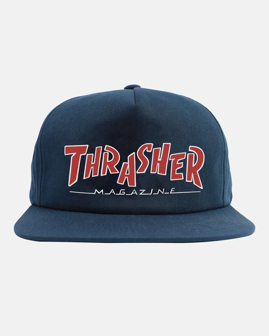 PARRA MAG SNAPBACK - NAVY sold by Thrasher