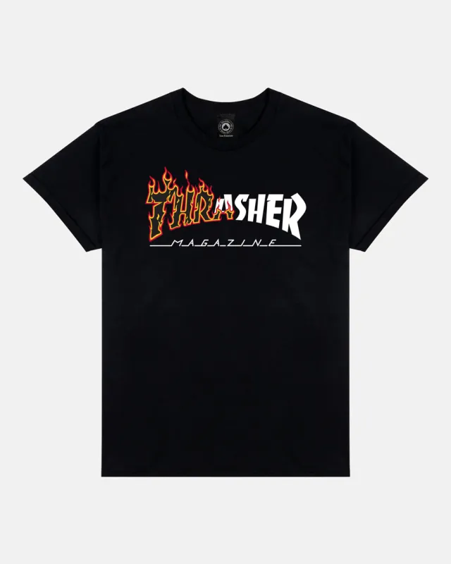 IGNITE T-SHIRT - BLACK made by Thrasher