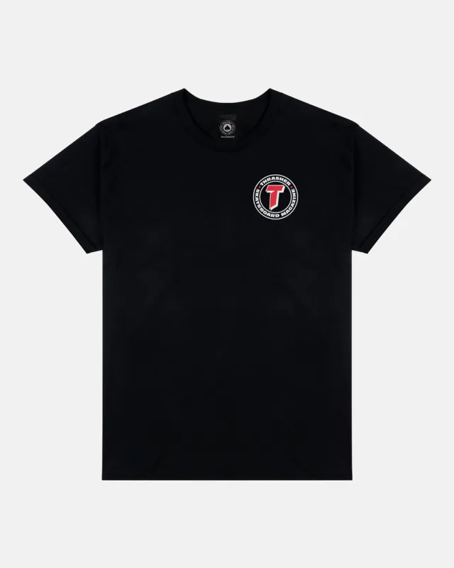 NUMBER 1 REDUX T-SHIRT - BLACK made by Thrasher