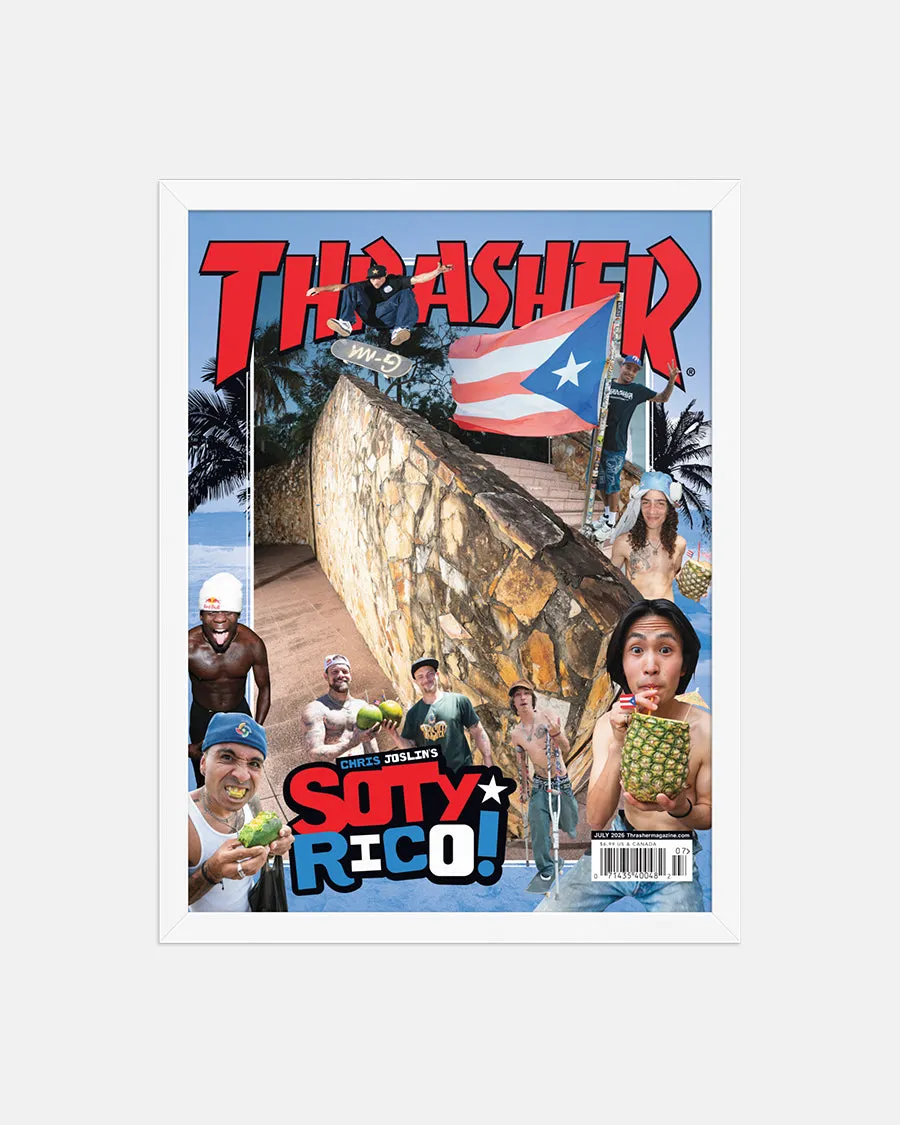 JULY 2026 FRAMED POSTER sold by Thrasher product image thumbnail 4