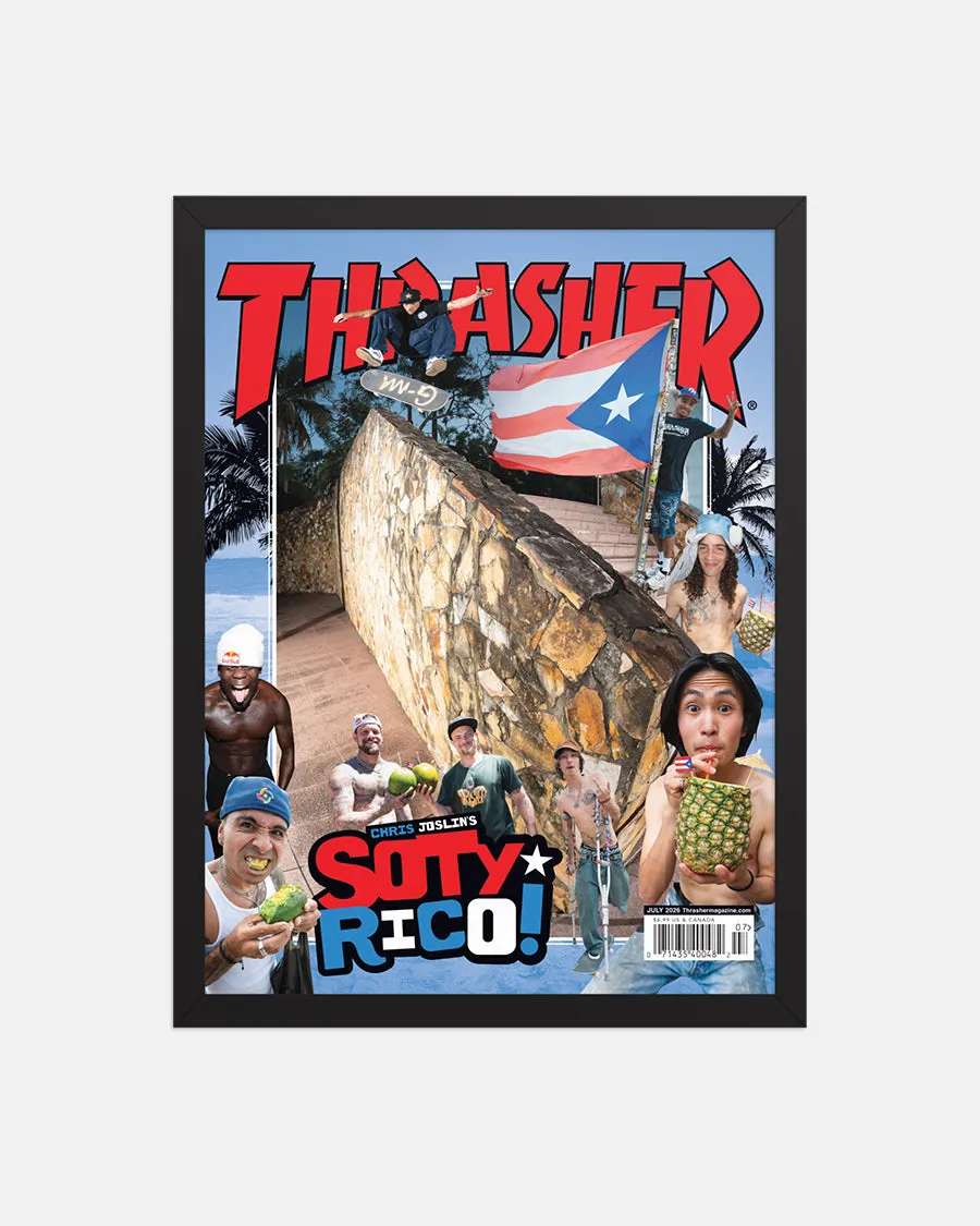 JULY 2026 FRAMED POSTER sold by Thrasher