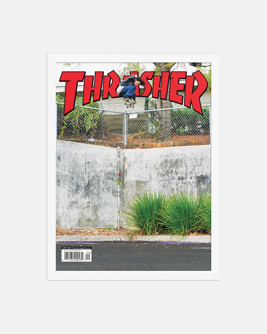 SEPTEMBER 2026 FRAMED POSTER sold by Thrasher product image thumbnail 4