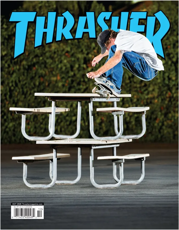 THRASHER MAGAZINE OCTOBER 2026 made by Thrasher