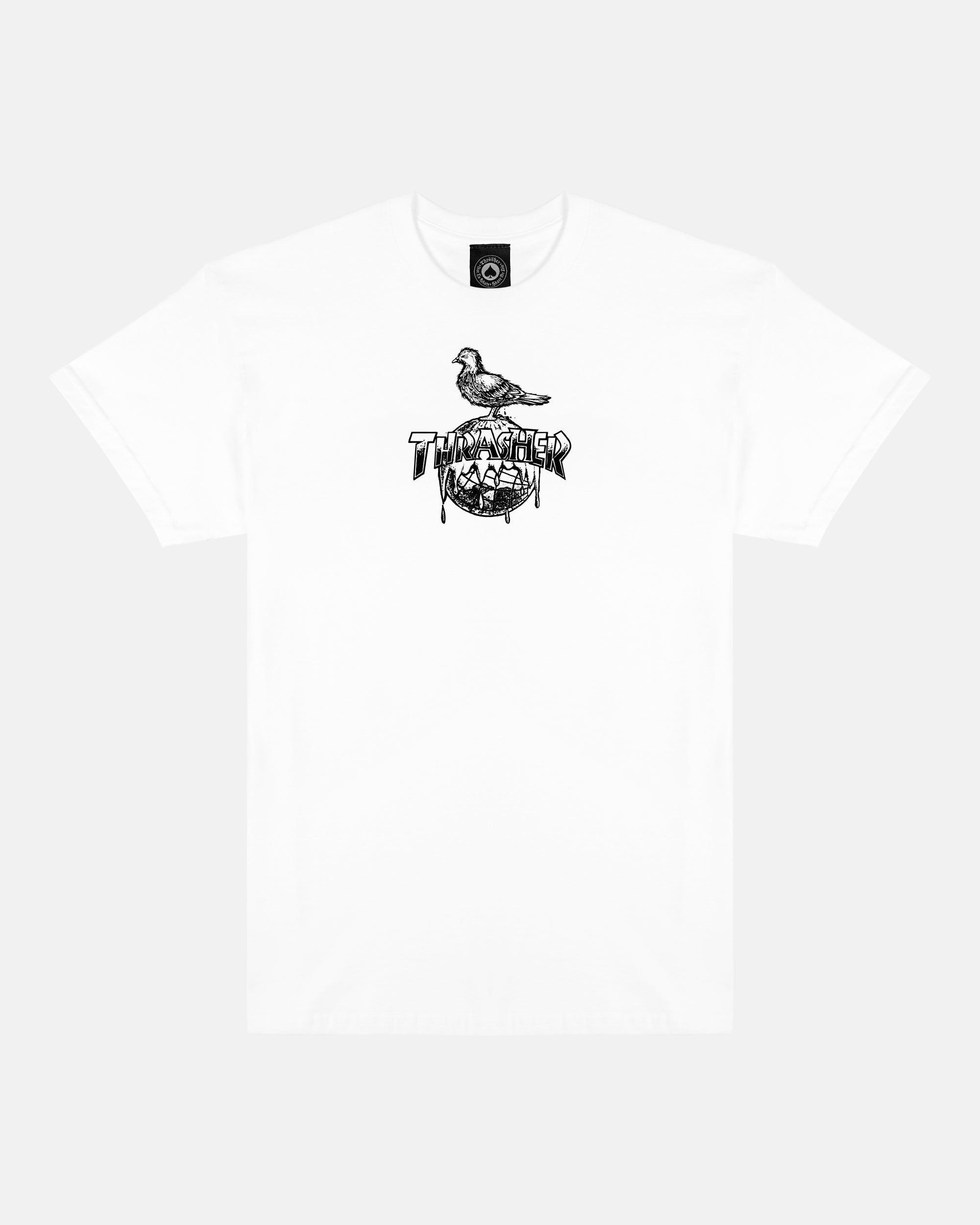 COVER THE EARTH - TSHIRT - WHITE sold by Thrasher