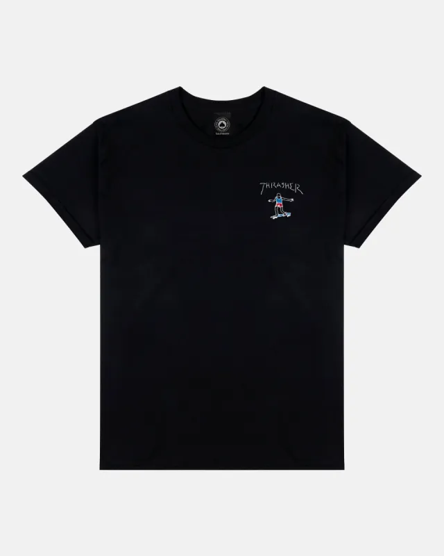 LITTLE GONZ - TSHIRT - BLACK sold by Thrasher