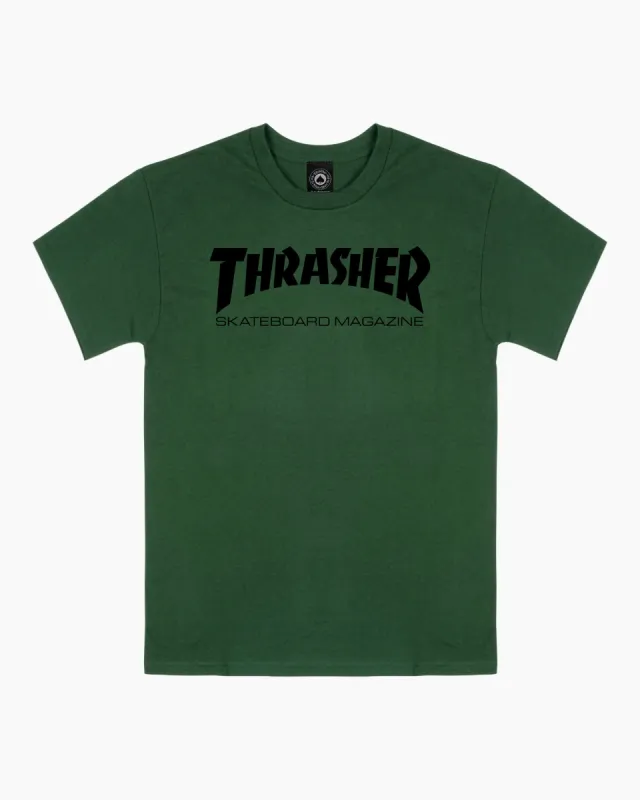 SKATE MAG - TSHIRT - ARMY GREEN sold by Thrasher