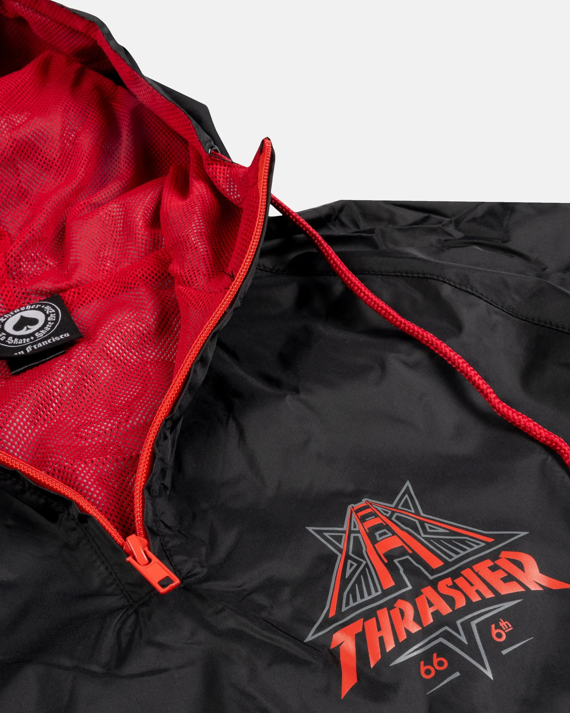 GOLDEN GATE - ANORAK - BLACK sold by Thrasher product image thumbnail 2