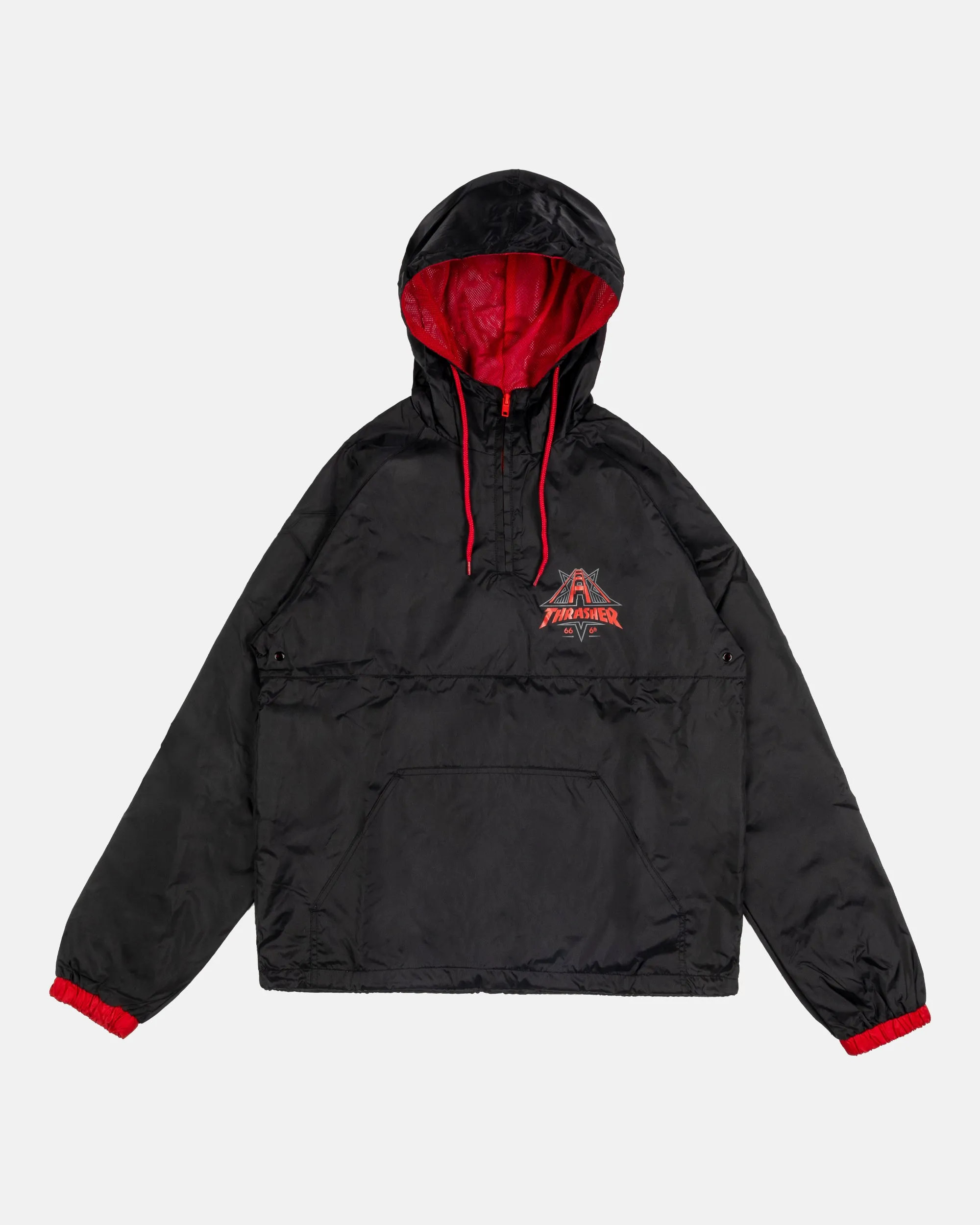 GOLDEN GATE - ANORAK - BLACK sold by Thrasher