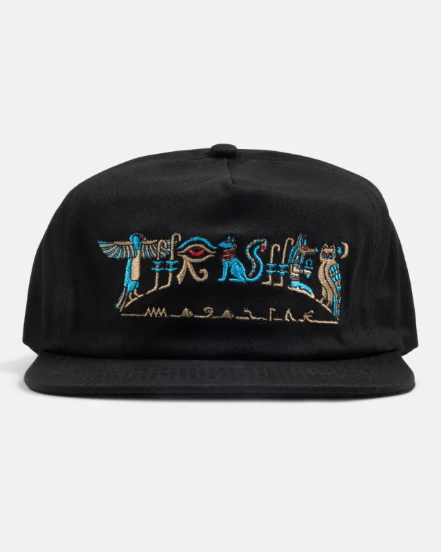 HIEROGLYPHIC - SNAPBACK - BLACK sold by Thrasher