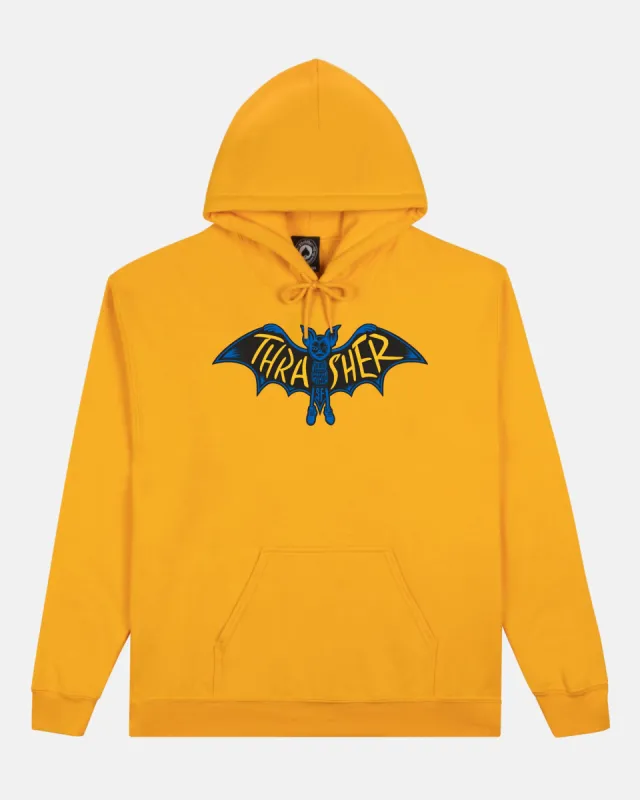 BAT - HOODIE - GOLD sold by Thrasher