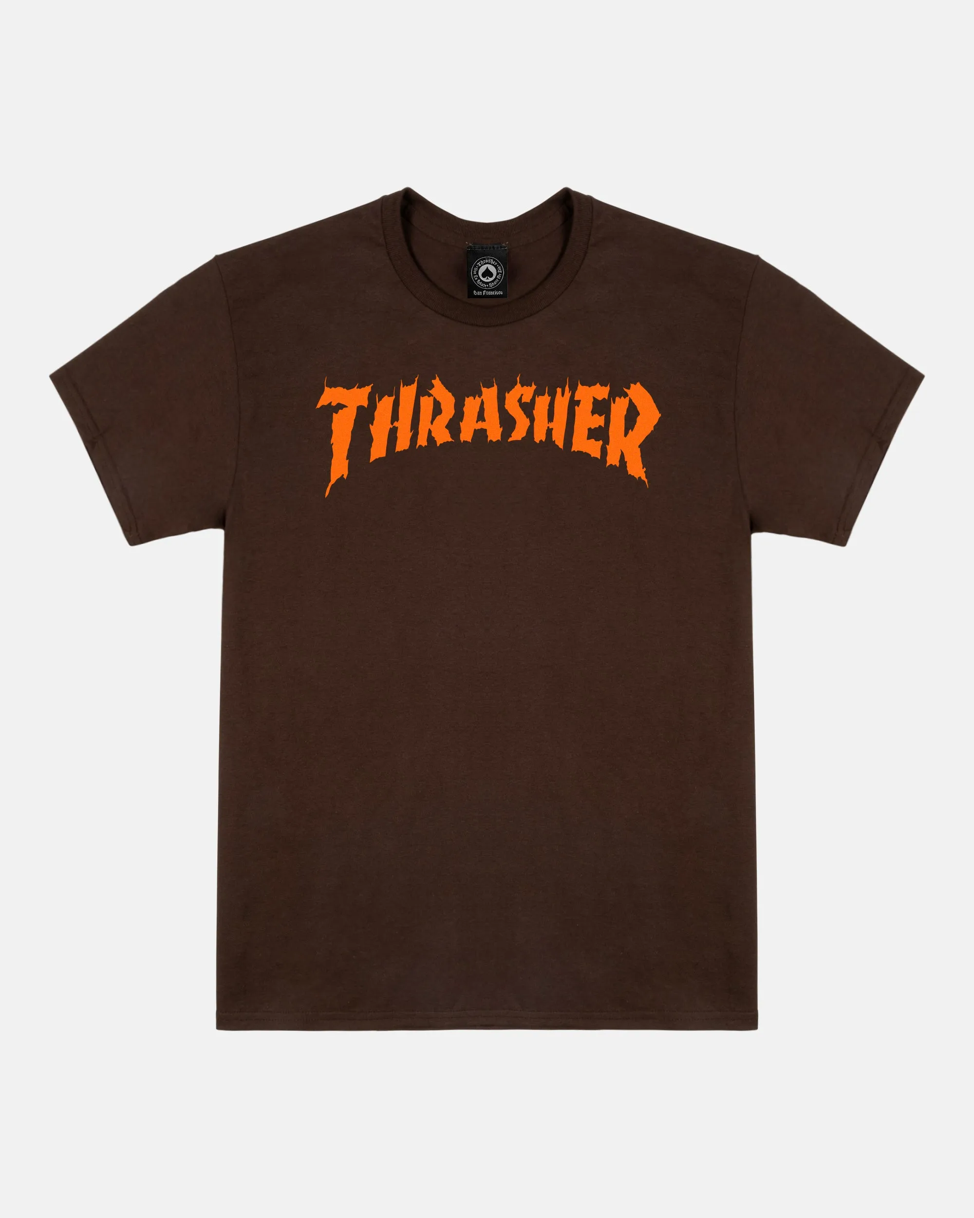 BURN IT DOWN - TSHIRT - DARK CHOCOLATE sold by Thrasher product image thumbnail 2