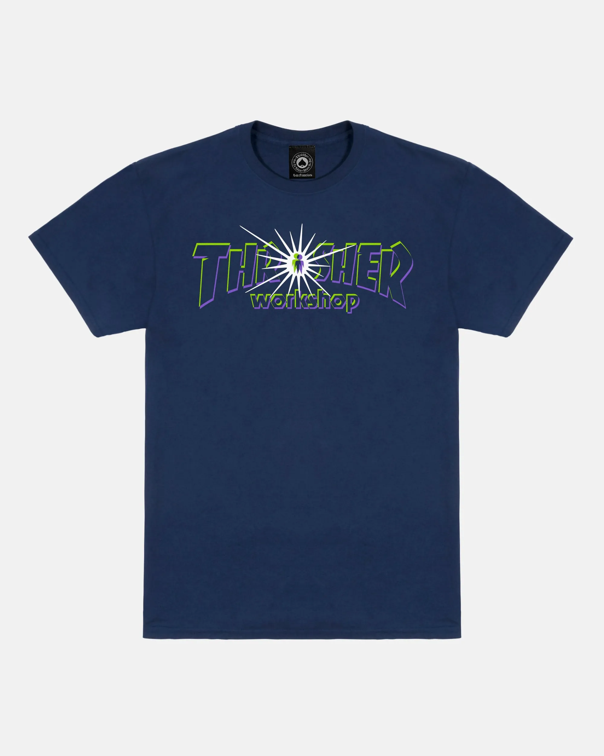 NOVA - TSHIRT - NAVY sold by Thrasher