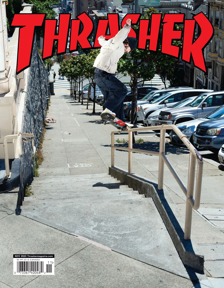 Thrasher Magazine November 2023 sold by Thrasher