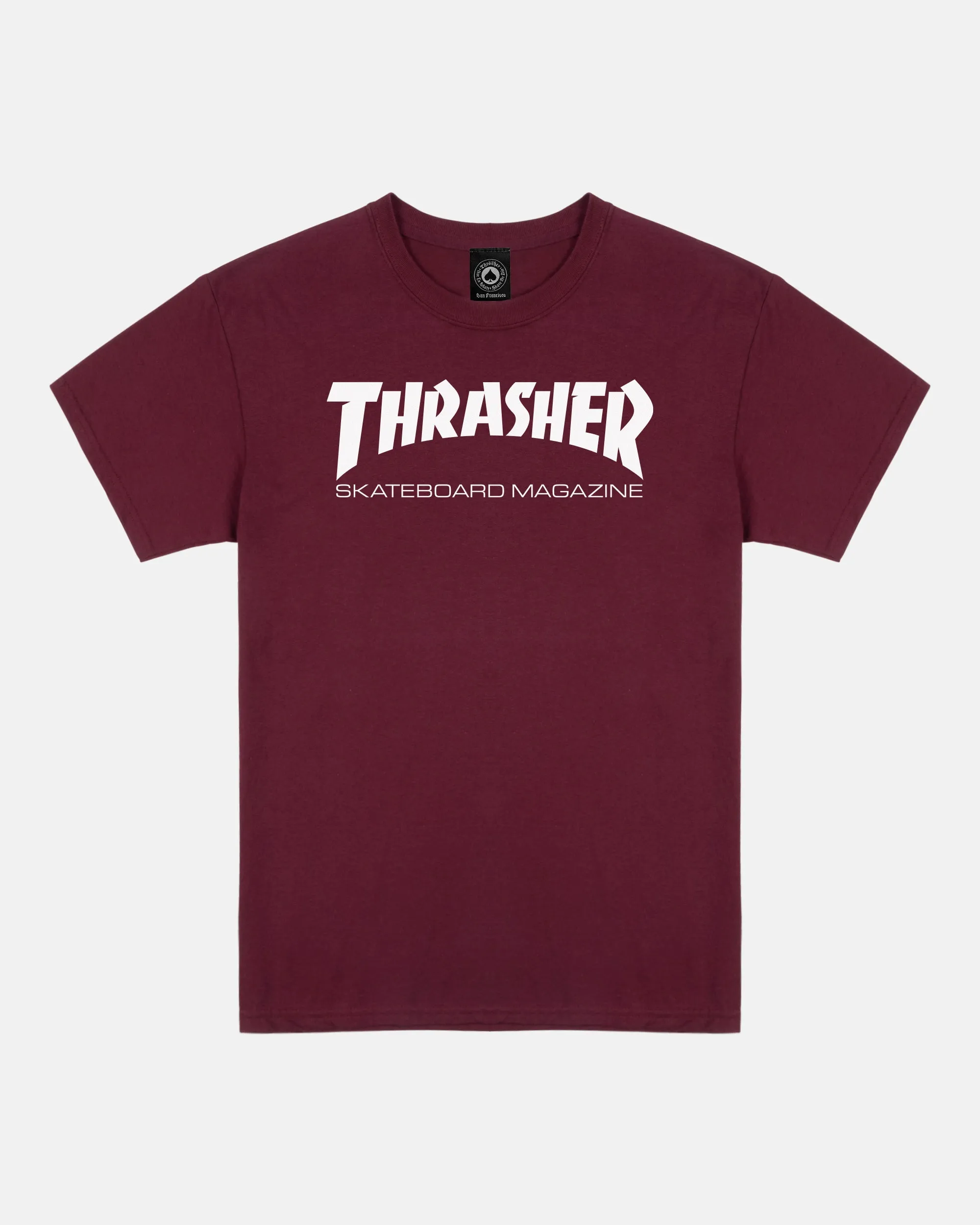 SKATE MAG - TSHIRT - MAROON sold by Thrasher