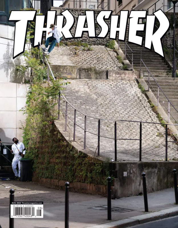 Thrasher Magazine August 2022 sold by Thrasher
