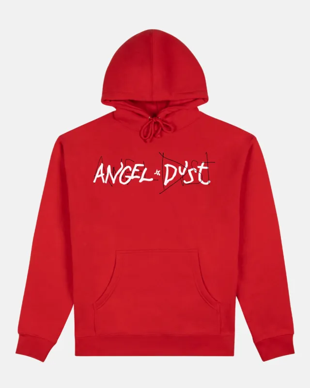 ANGEL DUST - HOODIE - RED sold by Thrasher