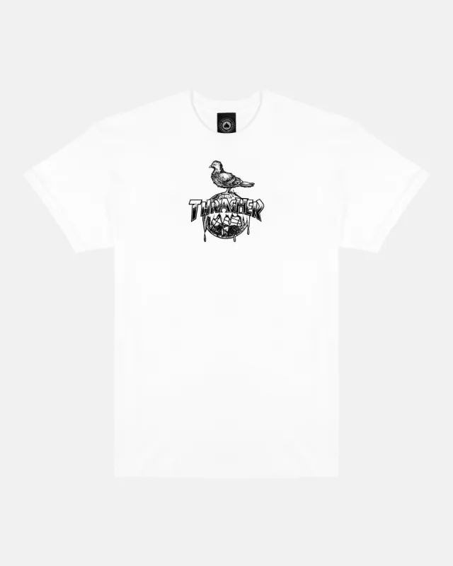COVER THE EARTH - TSHIRT - WHITE sold by Thrasher